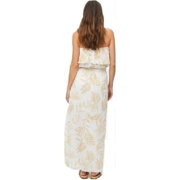New. Michael Stars leaf print maxi dress. Small. Retails $158 - Picture 3 of 5